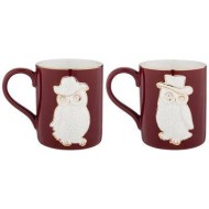 НАБОР КРУЖЕК LEFARD "ANIMAL WORLD" СОВА 2 ШТ. 380 МЛ 151-207