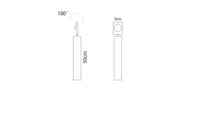 Настольная лампа LVK 9588/1T Sunset RED Закат L9B6H50 LED 5W