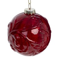 Украшение новогоднее "Шар", 8см, стекло 779030