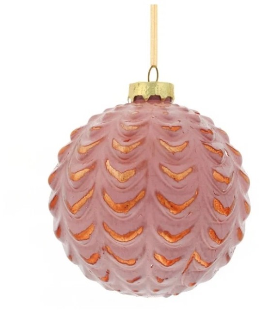 Украшение новогоднее Шар "Винтаж", 10см, стекло 745229