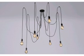 Светильник "Тарантул" РС20817 BK/8P