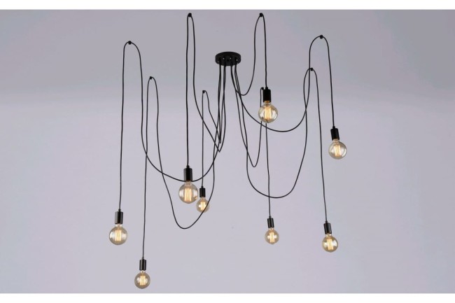 Светильник "Тарантул" РС20817 BK/8P