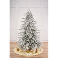 Ель искусственная Барокко серебрянная 2,1м ЕБРС 21