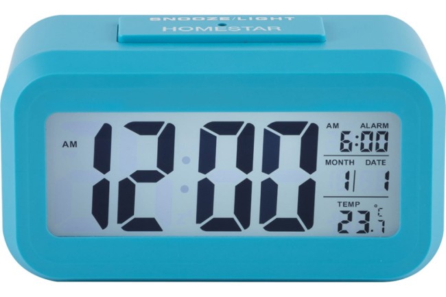 Электронные часы HS-0110 СИНИЕ 13,5*7,5*4,5СМ