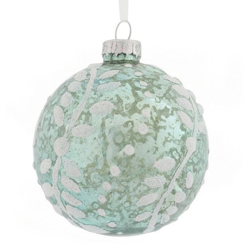 Украшение новогоднее "Шар", 8см, стекло 754094