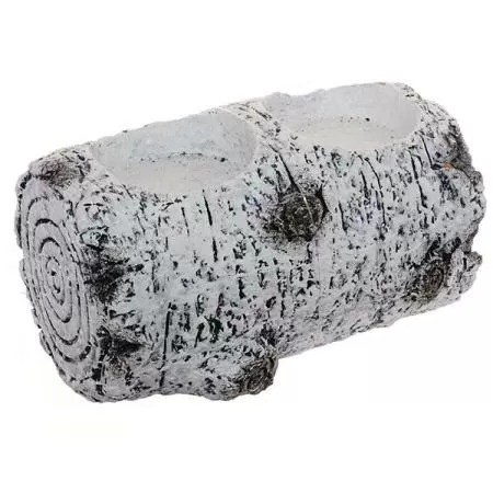 Подсвечник "Берёзовое полено", 18*9*9см 261118