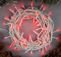 Гирлянда "Нить" 10м, LED-100-220V, красный 3556802