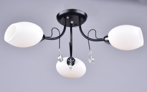 Светильник "Паслён" РС20507 BK+CR/3C