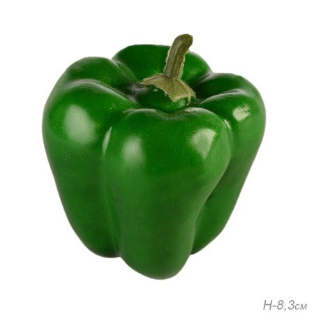 Муляж Перец зеленый 8,3 см / 33-25 /683308