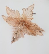 Пуансеттия 839-486 (золото) 25см