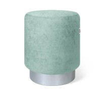 Банкетка ШЕФФИЛТОН SHT-B8 микровелюр/металл арт.Б-11 нежная мята/хром лак