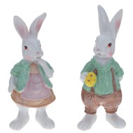 Фигурка декоративная "Заяц" 769613 L6 W5,5 H14 см