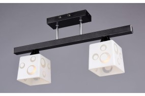 Светильник РС20145 BK+CR/2C