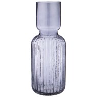 ВАЗА "AMELIE" GREY ДИАМЕТР 12СМ ВЫСОТА 31СМ 182-1038