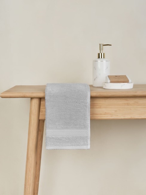 Полотенце Однотонное 100X150 Miranda Soft Серый 8680943039705