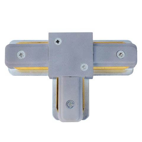 Соединитель шинопровода Т-образный 096-001-0004 серебро