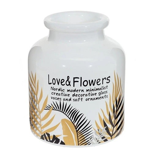 Ваза стекло, 16,5*16,5*21см 773401