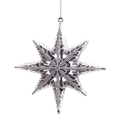 Украшение новогоднее "Звезда", L13 W5 H13 см 808046