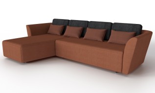 НЕЛЬСОН Диван-кровать с оттоманкой мод1009 (1У2,8кат.Enjoy Lux 13,Enjoy Lux 24,Berta 16) НМ-00008318