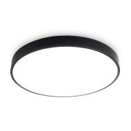 Потолочный светодиодный светильник FZ1206 BK черный IP54 27W 5000K D370*60