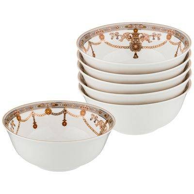 НАБОР САЛАТНИКОВ, 6 ШТ. "MAGNIFICO" ДИАМЕТР=15СМ. ВЫСОТА=6СМ 264-920