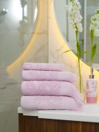 Полотенце С Бахромой 30X50 Isabel Soft Пудра 8680943040695