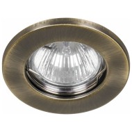 Точечный светильник ФЕРОН DL10/DL3201 MR16 античное золото 15206