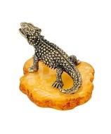 Сувенир "Ящерица", бронза 1041