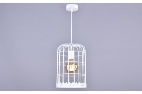 Светильник подвесной РС21179 WT/1P "Клетка"