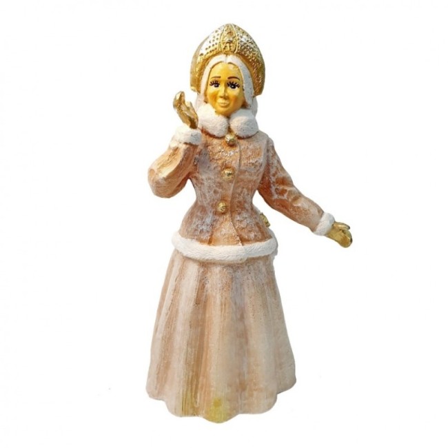 Снегурочка с косичками Н-34см ФП077