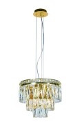 Люстра 2785E/5A GOLD+CLEAR