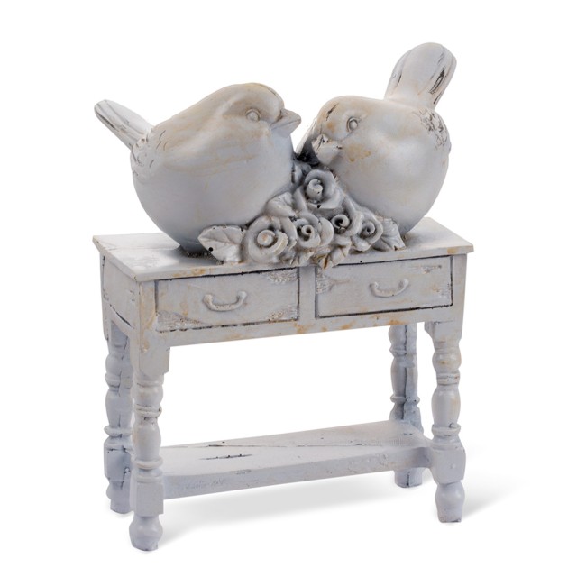 Статуэтка Птички на тумбе 13х17 см 2015-36 68074