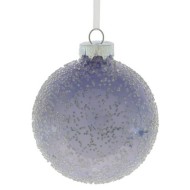 Украшение новогоднее "Шар", 8см, стекло 754047