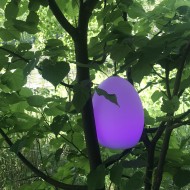 Светильник декоративный светодиодный «Яйцо» ULG-R003 019/RGB IP54 EGG Аккумуляторный