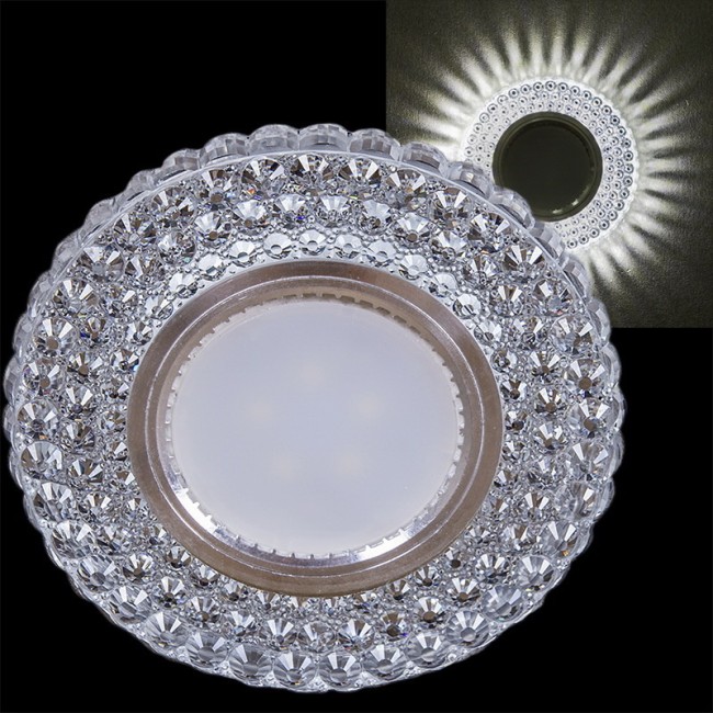 Точечный светильник Электра 16602-9.0-001CN MR16+LED3W CL