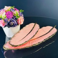 Набор из 2 блюд  MULTICOLOR 106-267 персик Фарфор