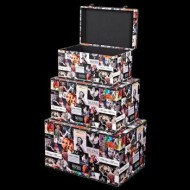 Сундук декоративный SH31120B (Комплект из 3-х штук)