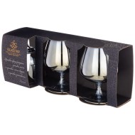 Набор 3 бокалов для бренди, 410 мл "Черное море" RNBS1812