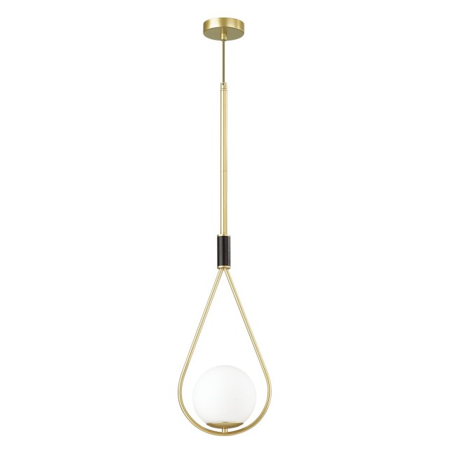 Подвес СОНЕКС 4810/1 PENDANT ODL21 447 золотой/черный/белый E14 1*40W FLARI