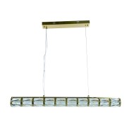 Люстра 2405E/40W GOLD+CLEAR