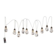 Гирлянда светодиодная, от батареек, 5,5м 719780