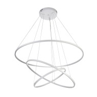 Подвесной светильник ЛЕДФОЮ LED4U L5053-80-60-40 WH (ГЕЛ)