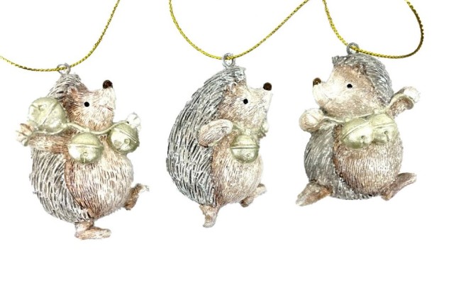 Фигурки подвесные «Ёжики» 707-114