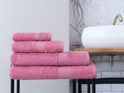 Полотенце Однотонное 70X140 Miranda Soft Сухая Роза 8680943039521