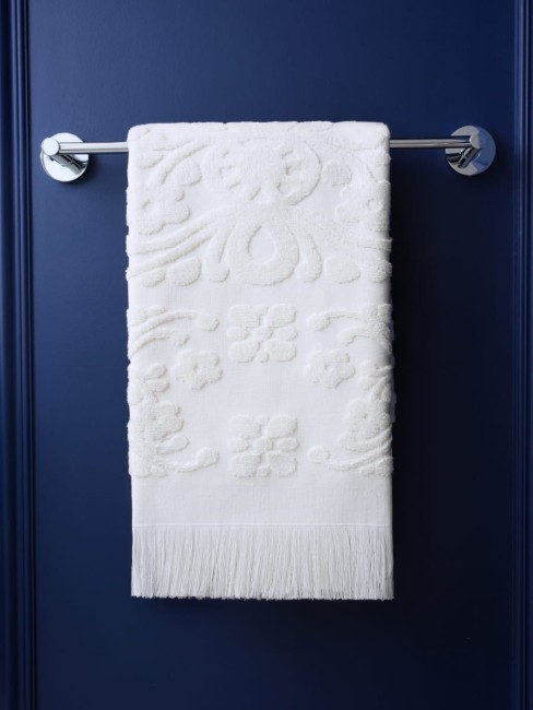 Полотенце С Бахромой 50X90 Isabel Soft Белый 8680943040770