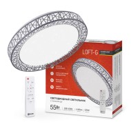 Светодиодный светильник COMFORT Loft-G 55Вт 3000-6500K 6000Лм 500x100мм с пультом ДУ