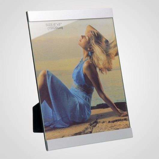 Фоторамка металлическая Aurora 6*8 стекло 00382