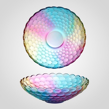 Фруктовница Crystal Dish разноцветная 01213