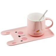 Чашка с блюдцем 300мл. + ложка 9902941