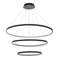 Подвесной светильник ЛЕДФОЮ LED4U L5053-80-60-40 BK (ГЕЛ)